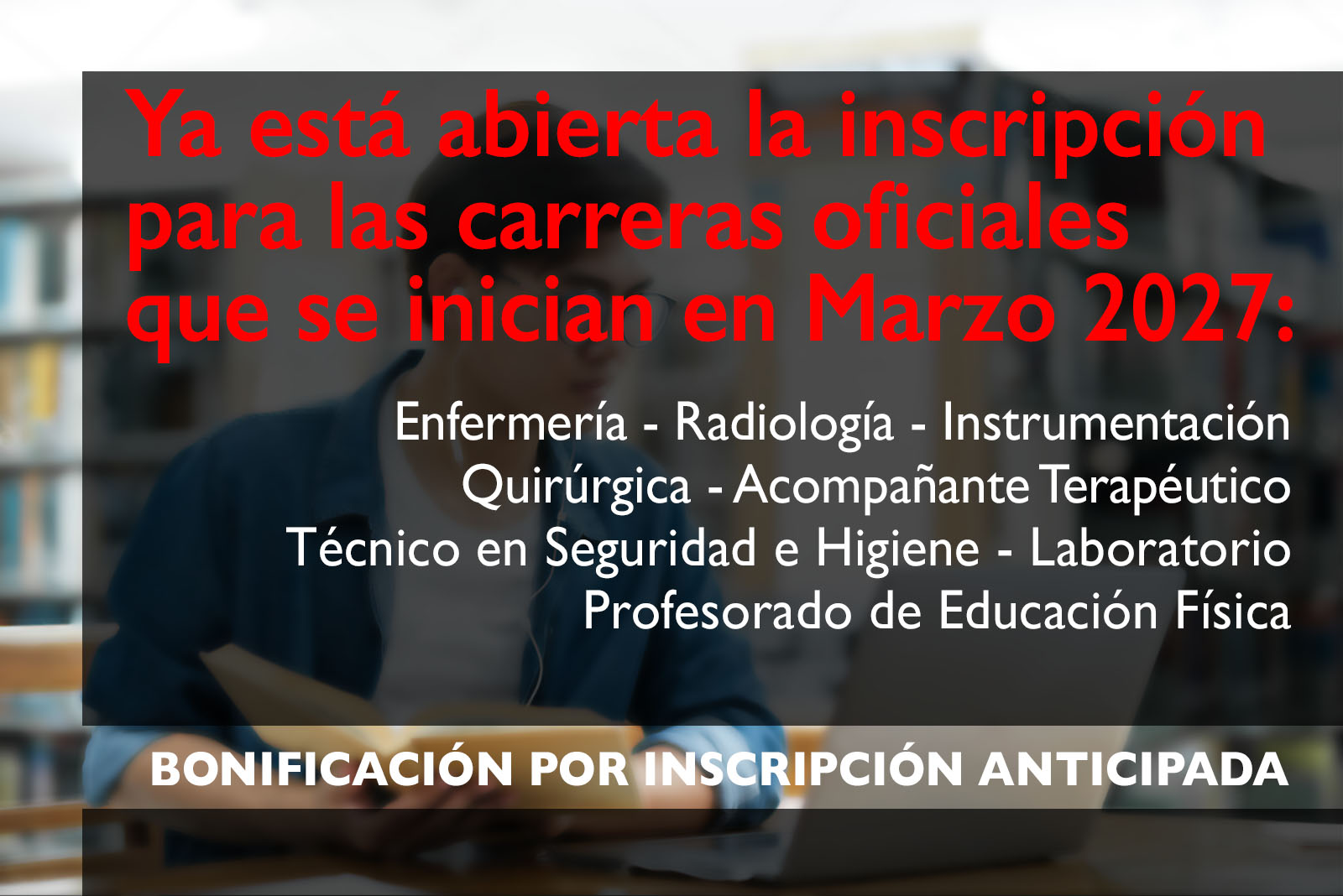 Inscripcion Marzo 2027